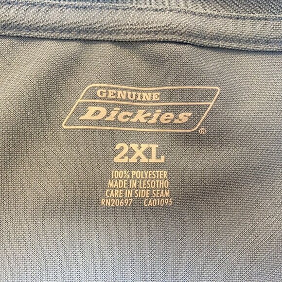 Dickies Men's T-Shirt 2XL Light Blue Crewneck With Pocket - Picture 5 of 11